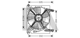 ElectroAuto 33V20006 - VENTILADOR->APLICACION ORIGINAL DAE