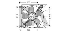  33V20016 - VENTILADOR->APLICACION ORIGINAL CHE