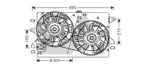  33V22002 - VENTILADOR->APLICACION ORIGINAL FOR