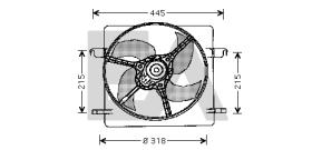 ElectroAuto 33V22014 - ELECTROVENTILADOR FORD