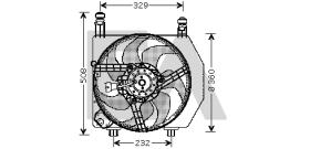 ElectroAuto 33V22023 - VENTILADOR->APLICACION ORIGINAL FOR