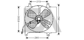 ElectroAuto 33V22025 - VENTILADOR->APLICACION ORIGINAL FOR