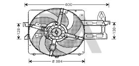 ElectroAuto 33V22028 - VENTILADOR->APLICACION ORIGINAL FOR