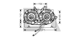 ElectroAuto 33V22031 - VENTILADOR->APLICACION ORIGINAL FOR
