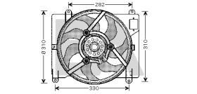  33V25007 - VENTILADOR->APLICACION ORIGINAL FIA