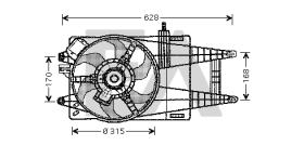  33V25016 - VENTILADOR->APLICACION ORIGINAL FIA