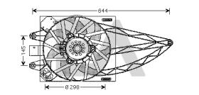 ElectroAuto 33V25024 - VENTILADOR->APLICACION ORIGINAL FIA