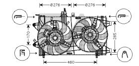  33V25034 - VENTILADOR->APLICACION ORIGINAL FIA