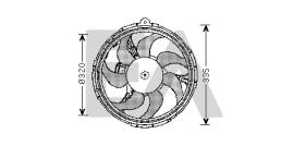 ElectroAuto 33V25036 - VENTILADOR->APLICACION ORIGINAL FIA