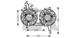 ElectroAuto 33V25038 - VENTILADOR->APLICACION ORIGINAL FIA