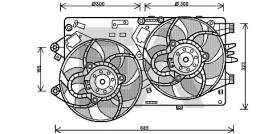 ElectroAuto 33V25050 - VENTILADOR->APLICACION ORIGINAL FIA