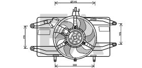 ElectroAuto 33V25052 - VENTILADOR->APLICACION ORIGINAL FIA