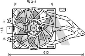  33V25060 - VENTILADOR->APLICACION ORIGINAL FIA