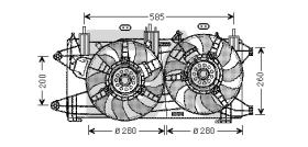  33V25064 - VENTILADOR->APLICACION ORIGINAL FIA