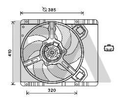  33V25071 - VENTILADOR->APLICACION ORIGINAL FIA