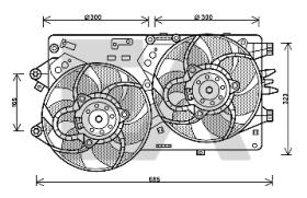 ElectroAuto 33V25072 - VENTILADOR->APLICACION ORIGINAL LAN