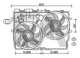 ElectroAuto 33V25079 - VENTILADOR->APLICACION ORIGINAL FIA