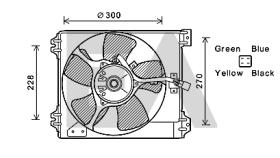 ElectroAuto 33V25085 - VENTILADOR->APLICACION ORIGINAL FIA