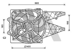 ElectroAuto 33V25088 - VENTILADOR->APLICACION ORIGINAL FIA