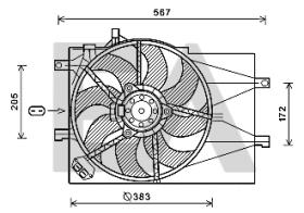 ElectroAuto 33V25091 - VENTILADOR->APLICACION ORIGINAL FIA