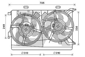  33V25100 - VENTILADOR->APLICACION ORIGINAL FIA