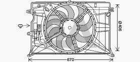 ElectroAuto 33V25103 - VENTILADOR->APLICACION ORIGINAL FIA