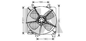 ElectroAuto 33V26002 - VENTILADOR->APLICACION ORIGINAL HON