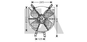 ElectroAuto 33V26006 - VENTILADOR->APLICACION ORIGINAL HON