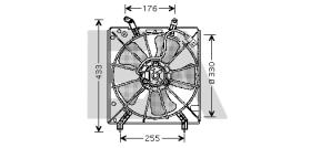 ElectroAuto 33V26011 - VENTILADOR->APLICACION ORIGINAL HON