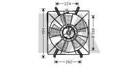 ElectroAuto 33V26014 - VENTILADOR->APLICACION ORIGINAL HON