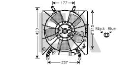 ElectroAuto 33V26018 - VENTILADOR->APLICACION ORIGINAL HON