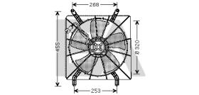  33V26019 - VENTILADOR->APLICACION ORIGINAL HON