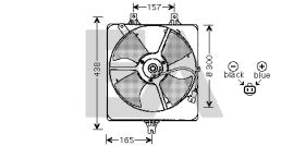 ElectroAuto 33V26020 - VENTILADOR->APLICACION ORIGINAL HON