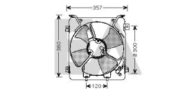  33V26022 - VENTILADOR->APLICACION ORIGINAL HON