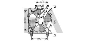 ElectroAuto 33V26023 - VENTILADOR->APLICACION ORIGINAL HON