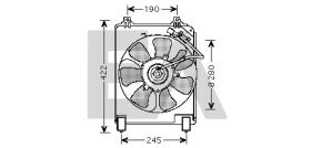 ElectroAuto 33V26025 - VENTILADOR->APLICACION ORIGINAL HON