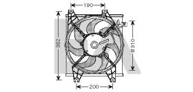 ElectroAuto 33V28024 - VENTILADOR->APLICACION ORIGINAL HYU