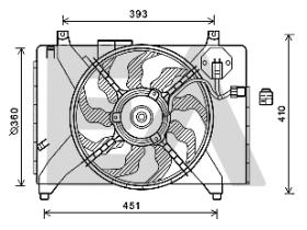  33V28036 - VENTILADOR->APLICACION ORIGINAL HYU