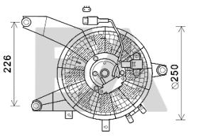 ElectroAuto 33V28060 - VENTILADOR->APLICACION ORIGINAL HYU