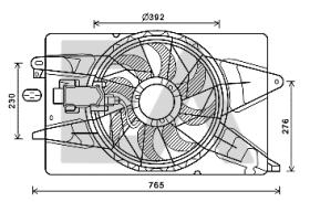 ElectroAuto 33V33001 - VENTILADOR->APLICACION ORIGINAL JEE