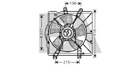 ElectroAuto 33V36004 - VENTILADOR->APLICACION ORIGINAL KIA