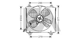 ElectroAuto 33V36006 - VENTILADOR->APLICACION ORIGINAL KIA