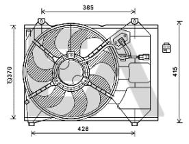  33V36027 - VENTILADOR->APLICACION ORIGINAL KIA