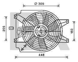 ElectroAuto 33V36032 - VENTILADOR->APLICACION ORIGINAL KIA