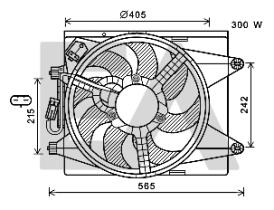 ElectroAuto 33V40001 - VENTILADOR->APLICACION ORIGINAL CHR