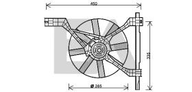 ElectroAuto 33V44002 - VENTILADOR->APLICACION ORIGINAL SMA