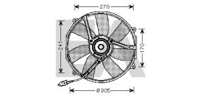  33V50009 - VENTILADOR->APLICACION ORIGINAL MER