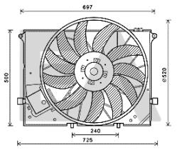 ElectroAuto 33V50018 - VENTILADOR->APLICACION ORIGINAL MER