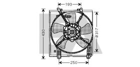 ElectroAuto 33V51016 - VENTILADOR->APLICACION ORIGINAL MIT