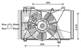 ElectroAuto 33V52041 - VENTILADOR->APLICACION ORIGINAL MAZ